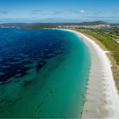 big4 emu beach albany aerial4